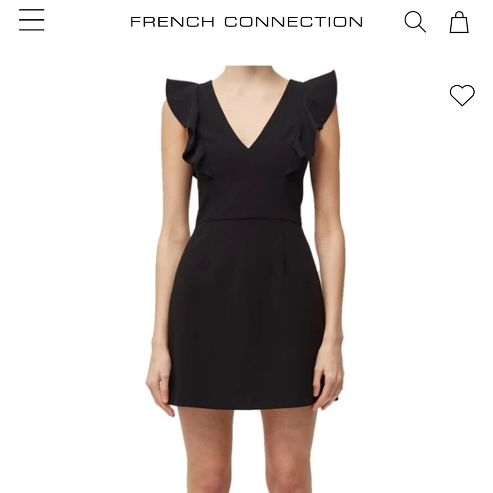 Black French Connection Dress, size 2, NWT